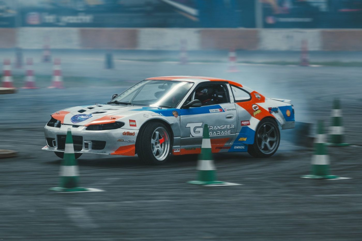 Action Packed Scene of a Customized Car jigsaw puzzle