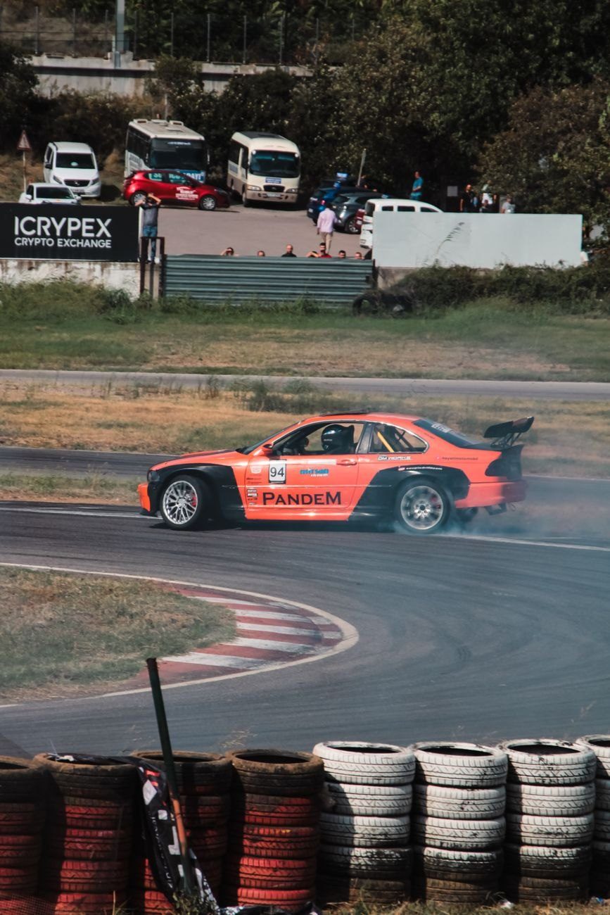 Action Packed Shot of a Drifting Car jigsaw puzzle