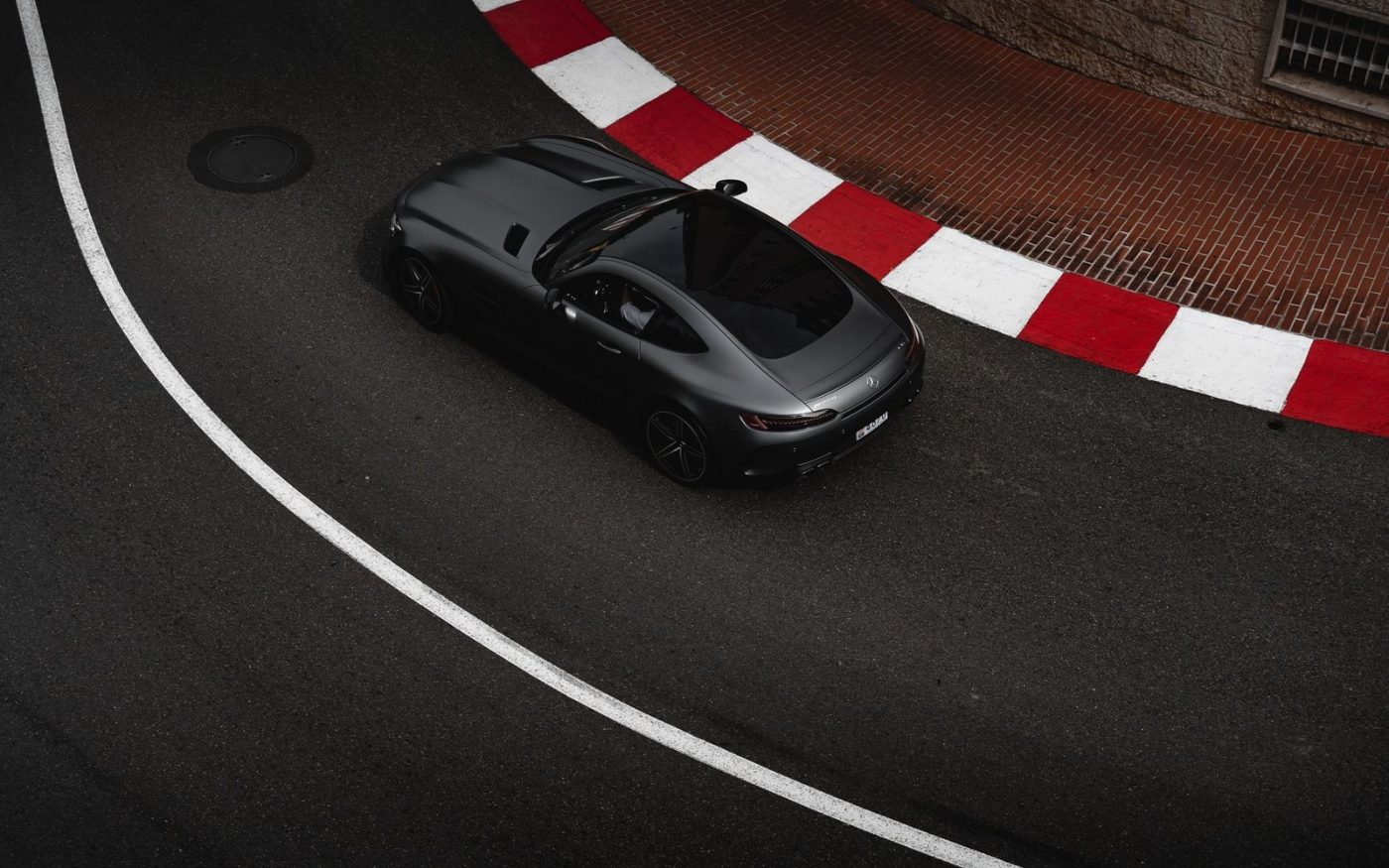Top View of a Sleek Luxury Car jigsaw puzzle