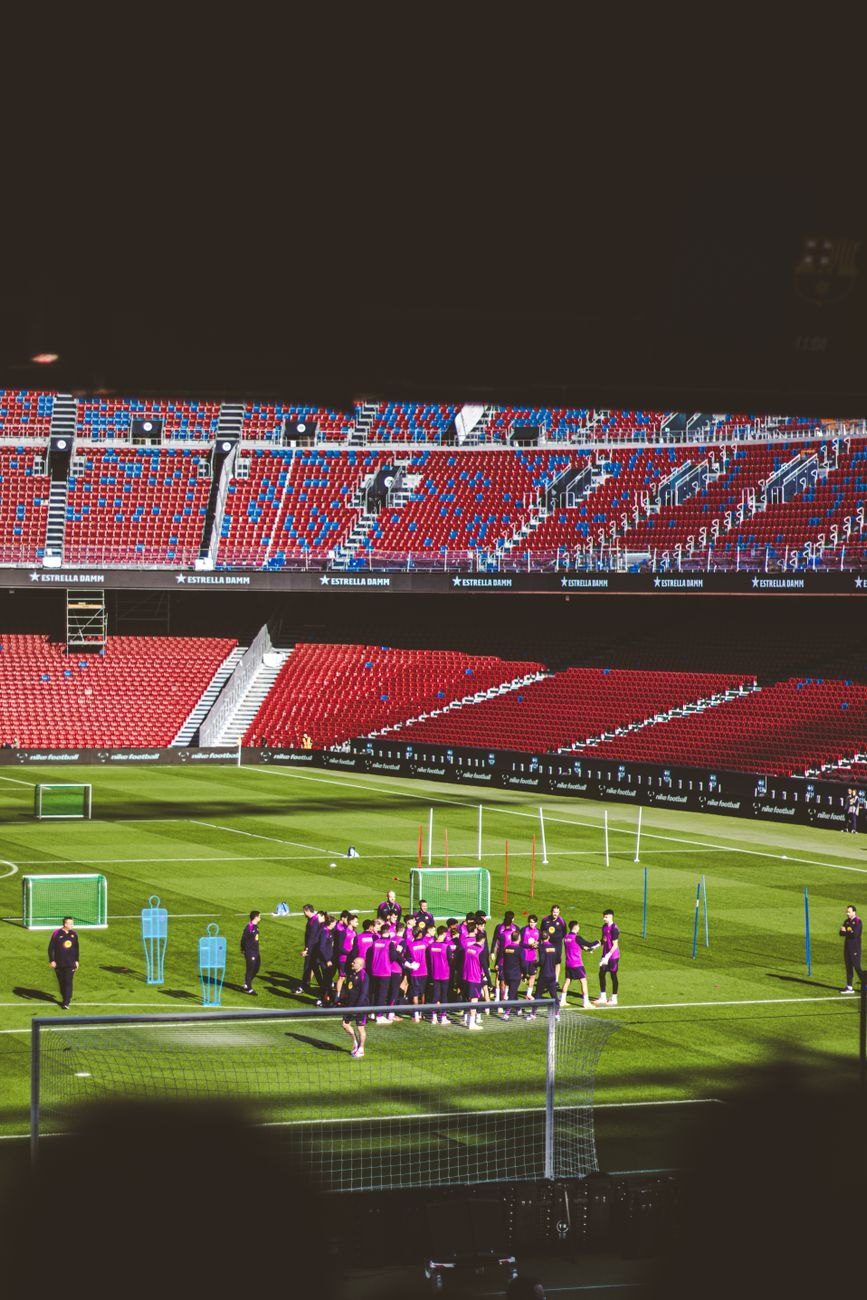 A Soccer Team Practices on a Green jigsaw puzzle