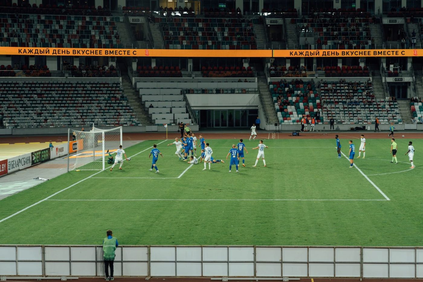 Exciting Soccer Match Captured During Day at jigsaw puzzle
