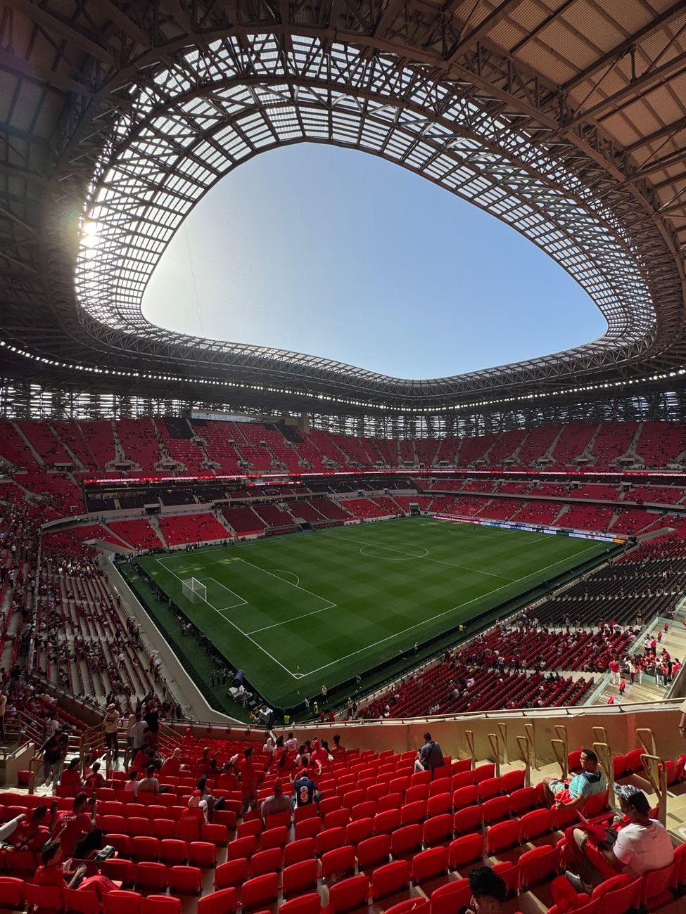 Stunning Aerial Shot of a Vibrant Stadium jigsaw puzzle