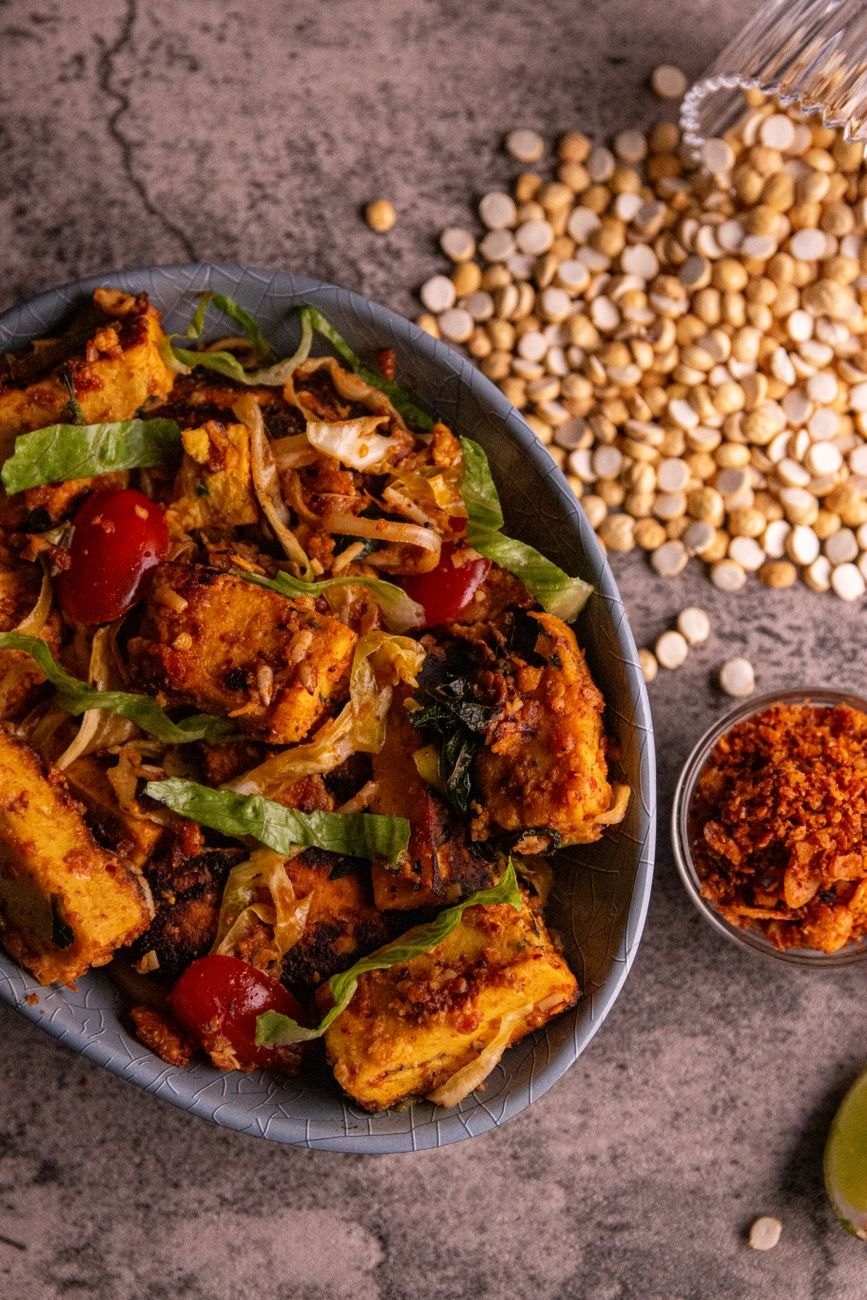 A Delicious Tofu Stir Fry with Cherry jigsaw puzzle