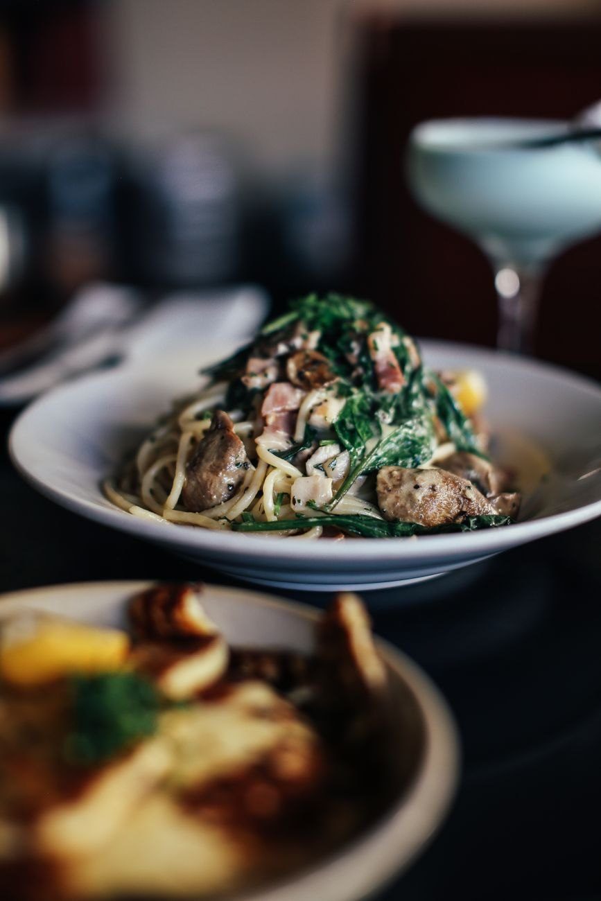 Close up of a Gourmet Spaghetti Dish jigsaw puzzle