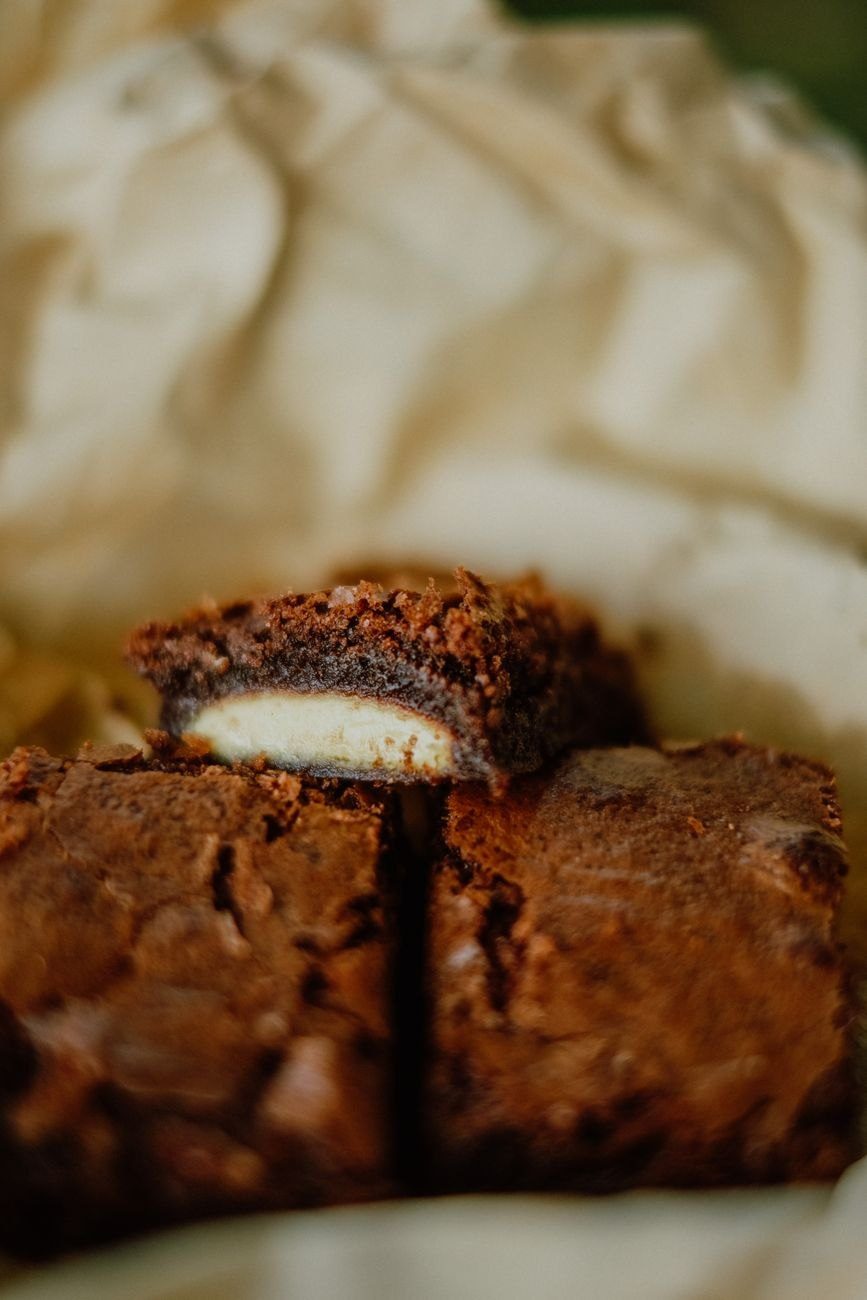 Close up of a Rich Chocolate Brownie jigsaw puzzle