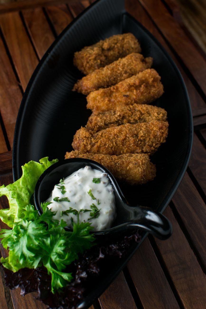 Close up of Crispy Fried Croquettes Served jigsaw puzzle
