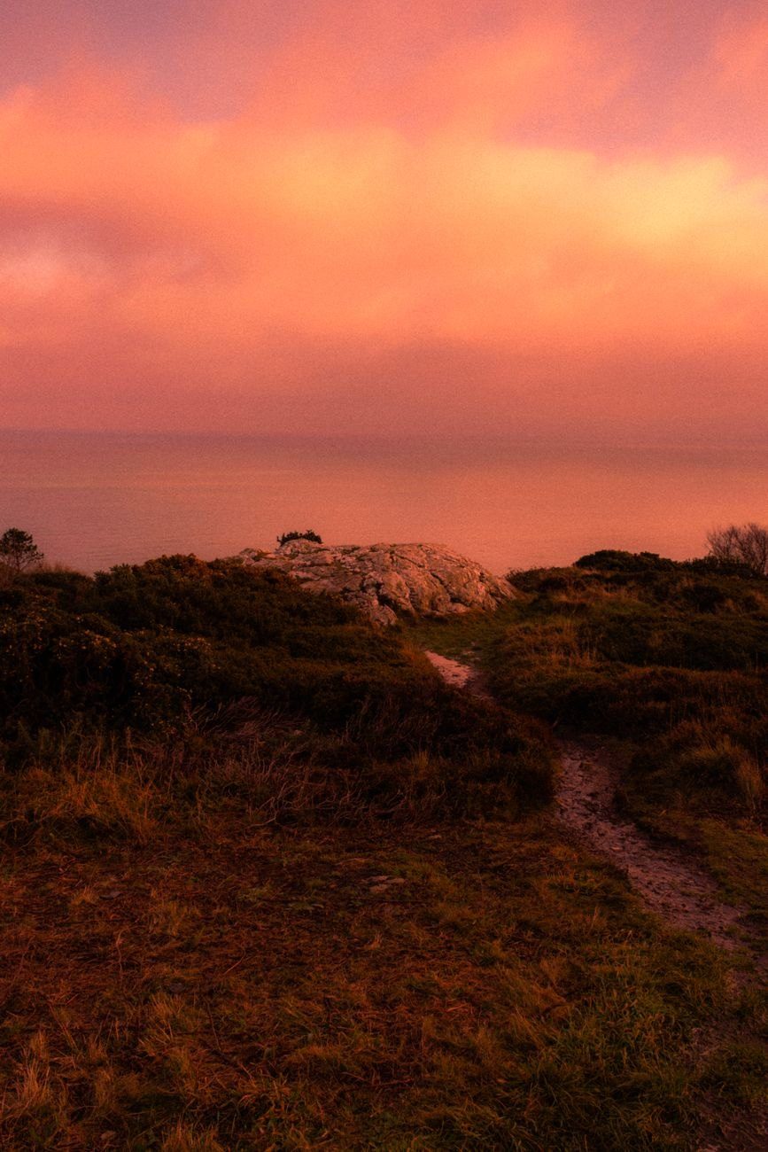 Beautiful View of a Rocky Coastal Pathway jigsaw puzzle