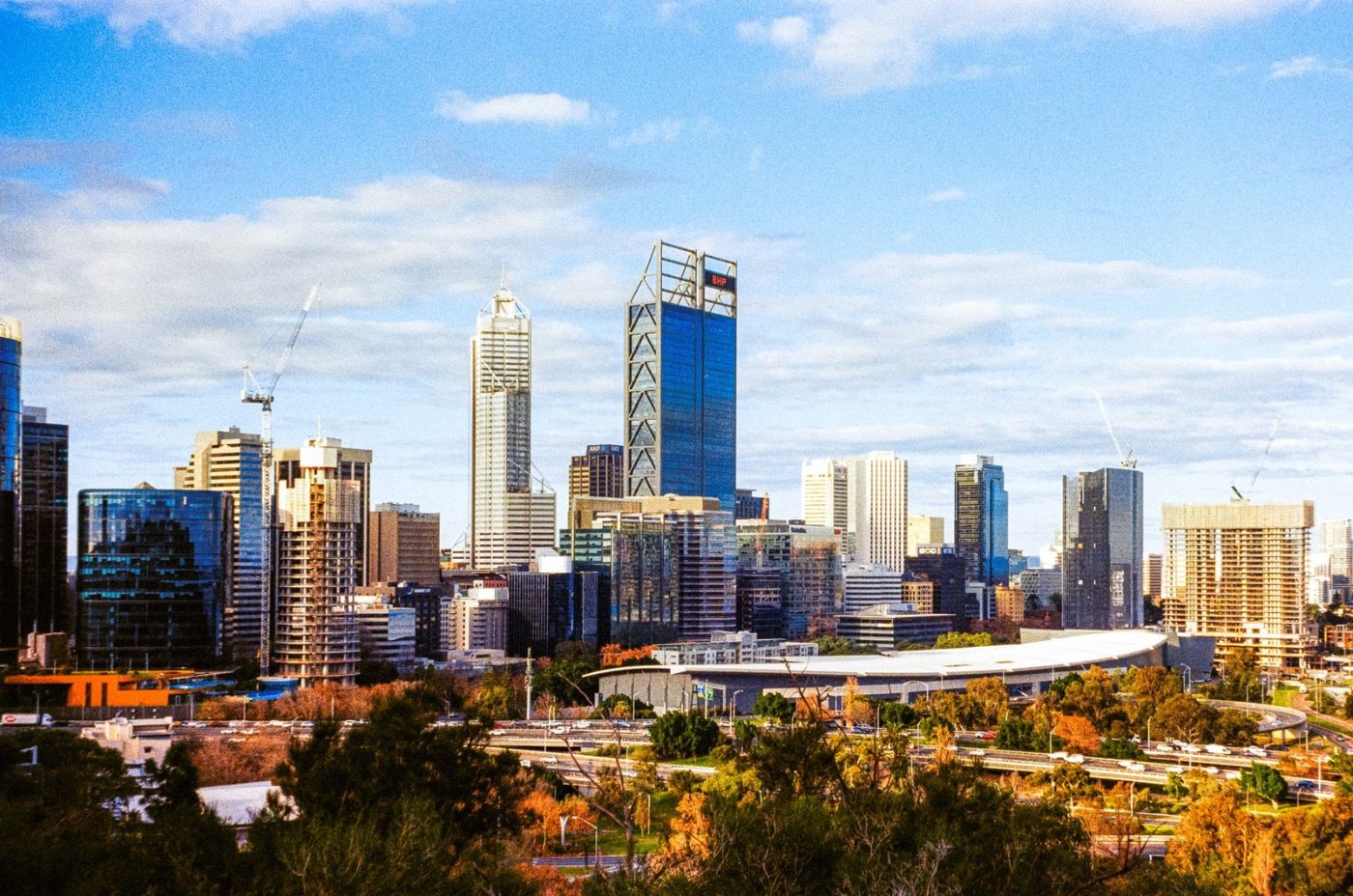 A Captivating Aerial View of Perth S jigsaw puzzle