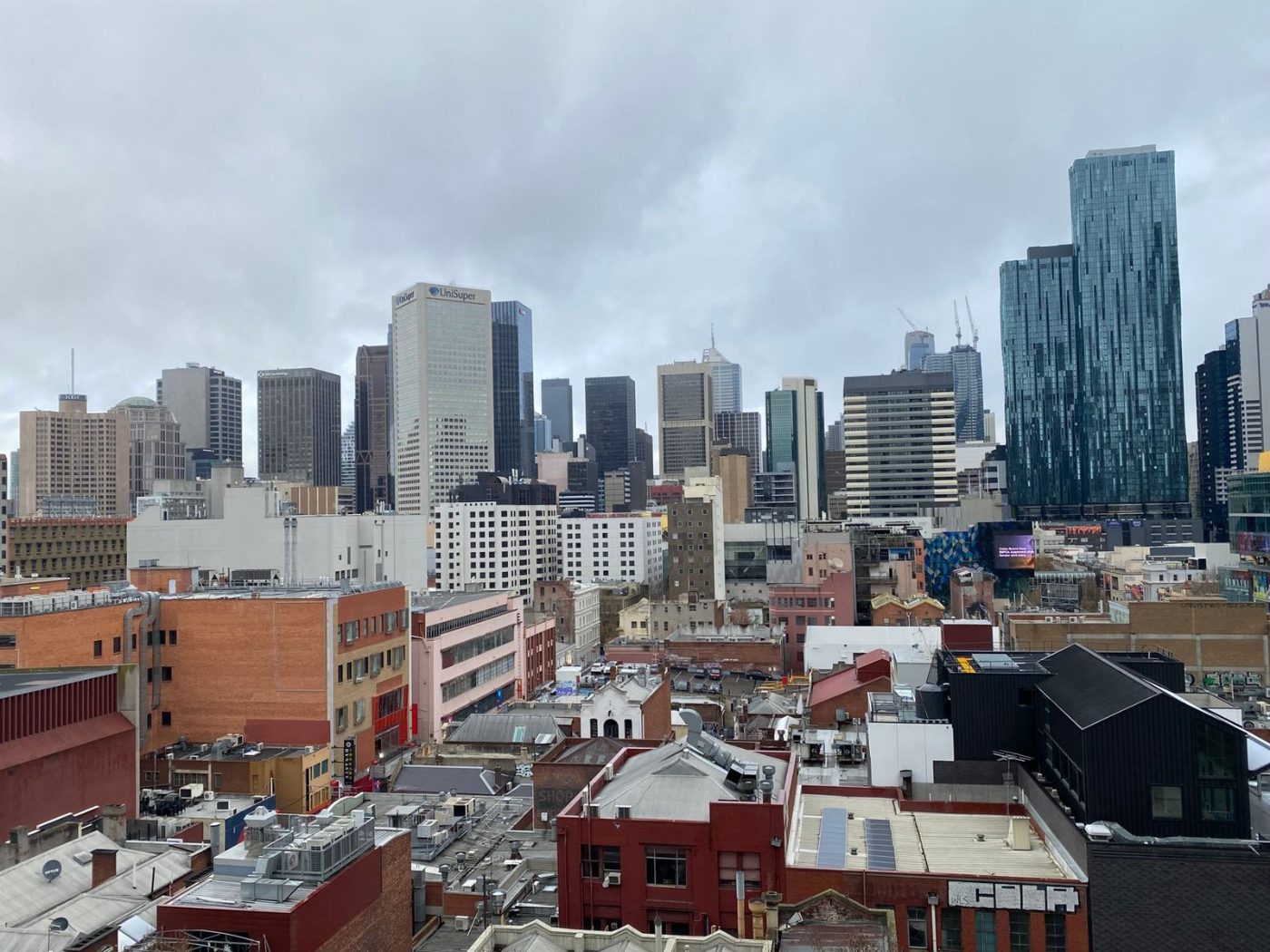 Aerial View of Melbourne S Skyline Under jigsaw puzzle