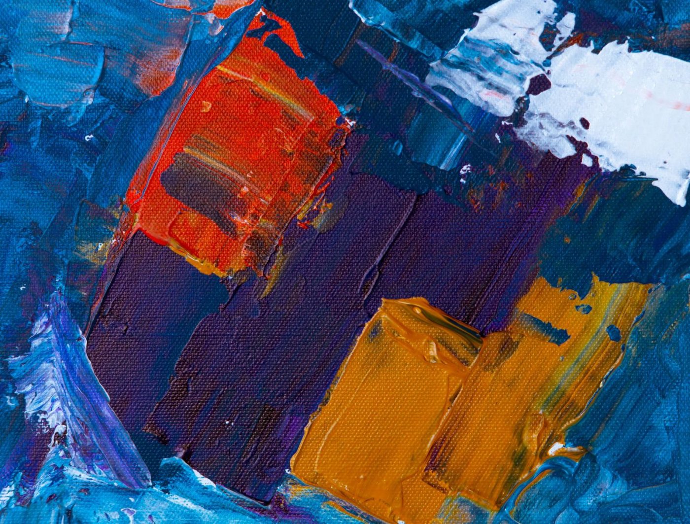 Colorful Abstract Painting with Bold Acrylic Strokes jigsaw puzzle